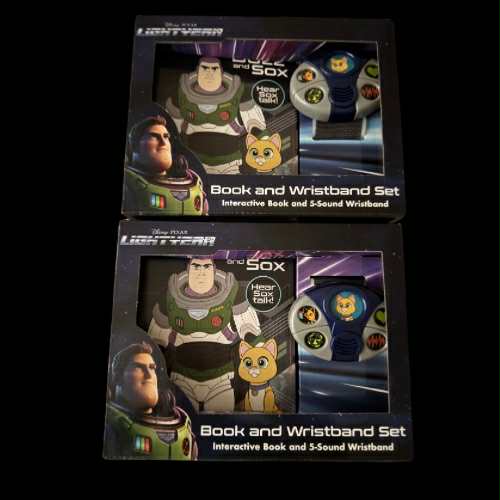 Buzz Lightyear Book and Wristband Set