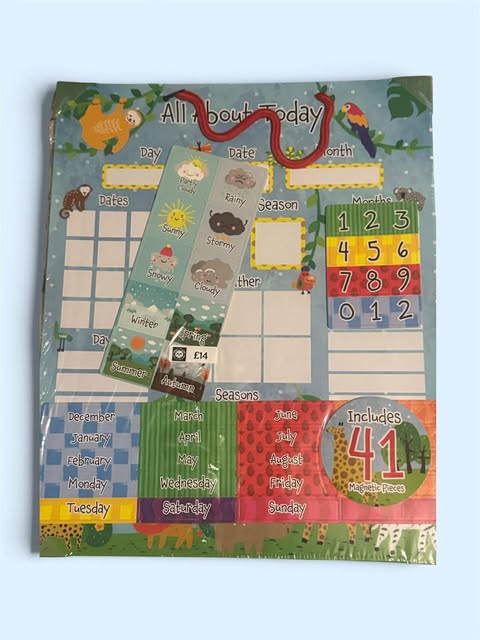 Magnetic Season and Date Calendar