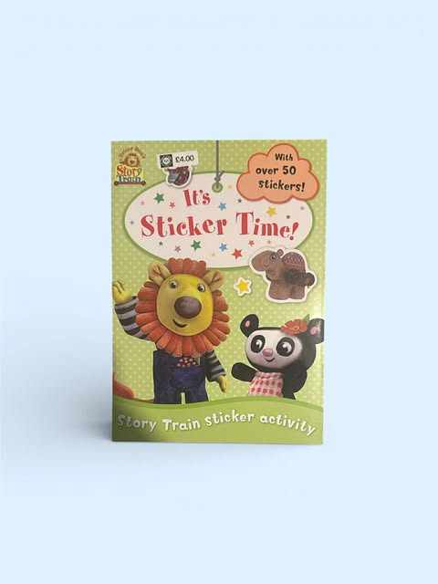 Driver Dan's story train - its Sticker time