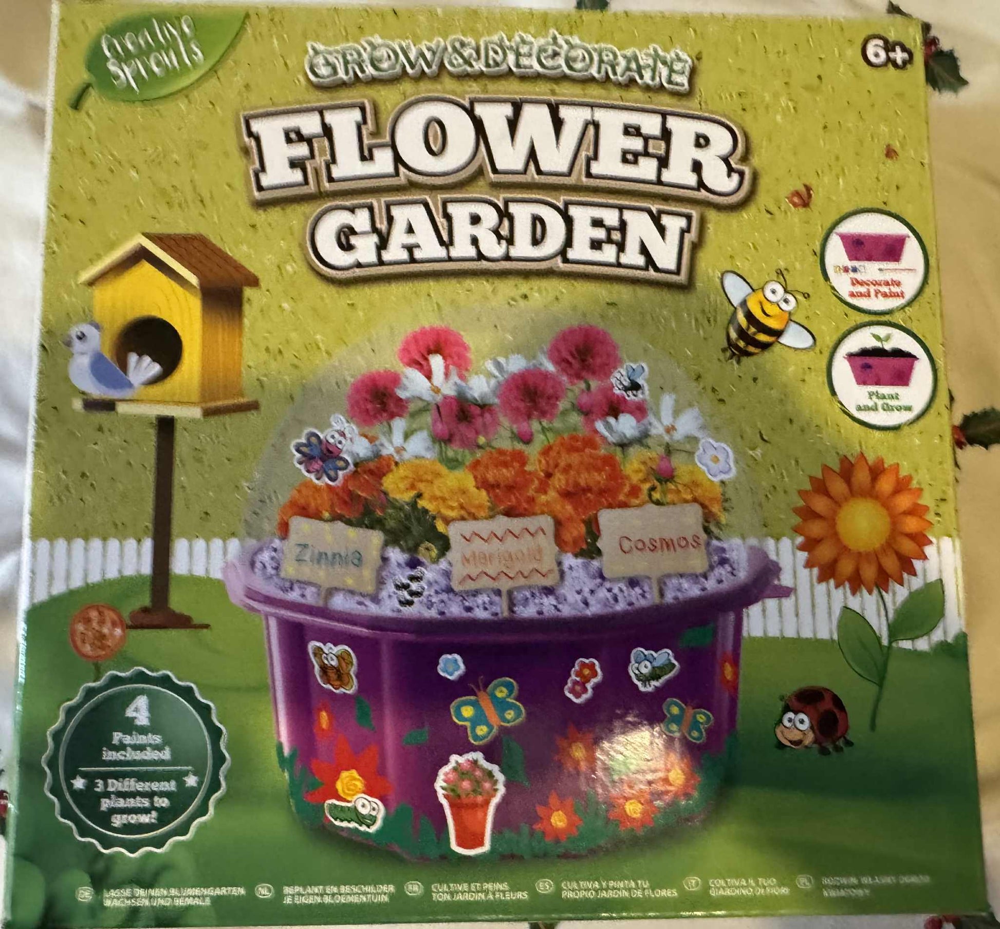 Create and Decorate your own Flower Garden