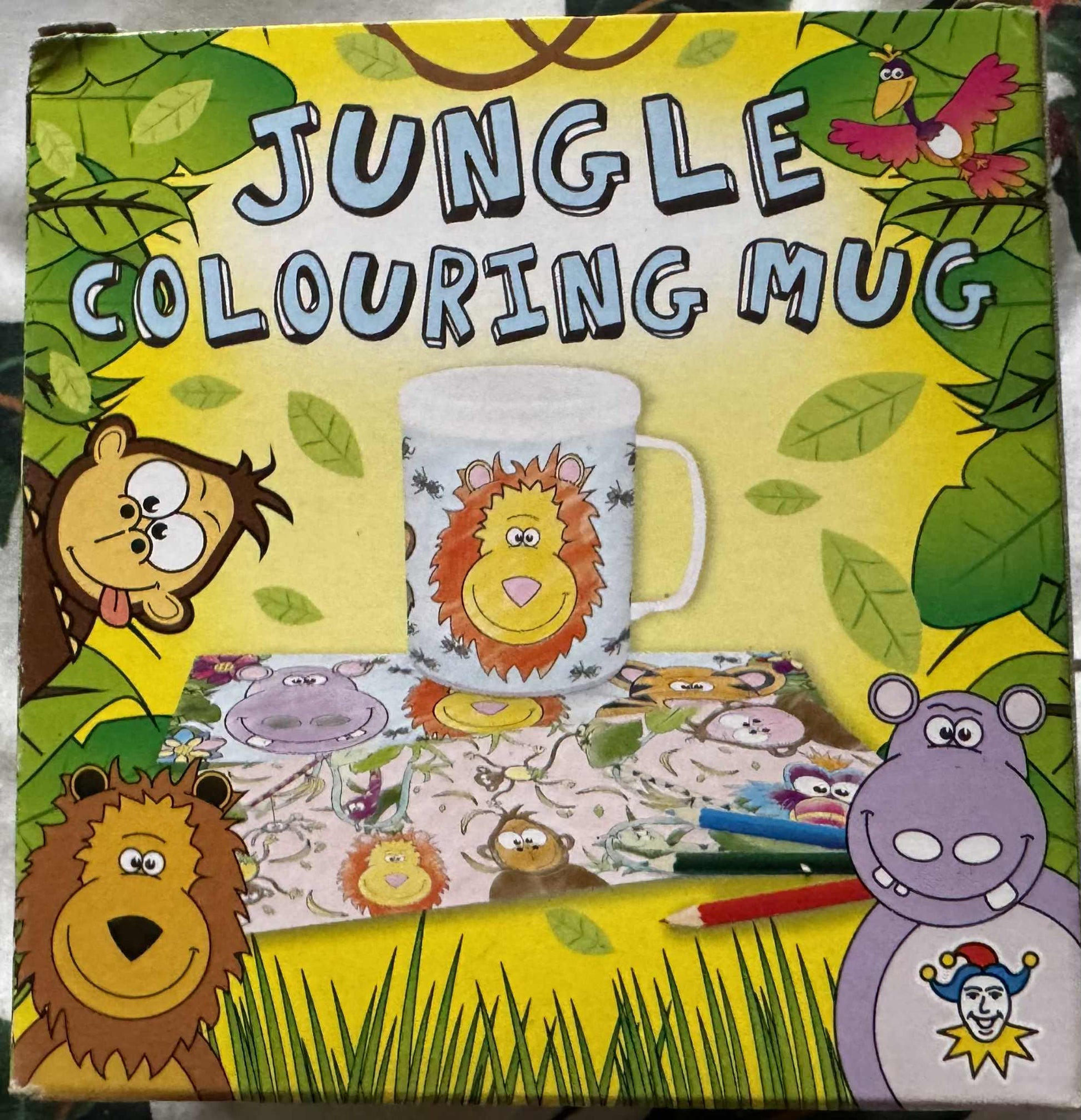 DIY Jungle Colouring Mug