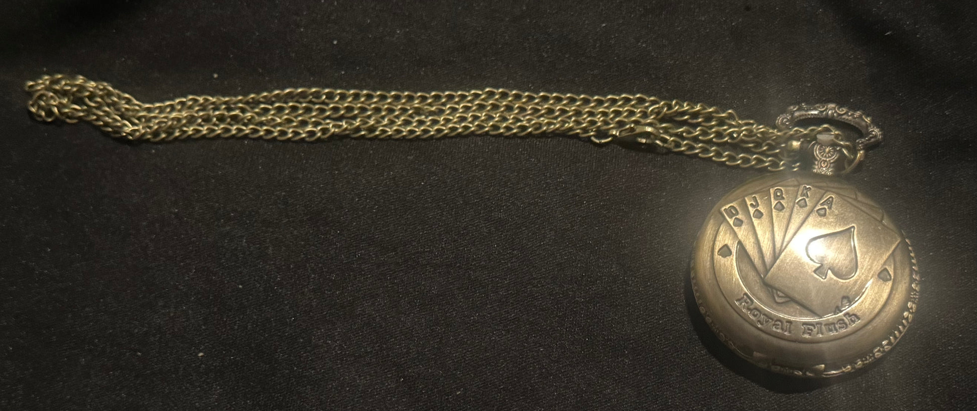 Vintage Royal Flush Pocket Watch