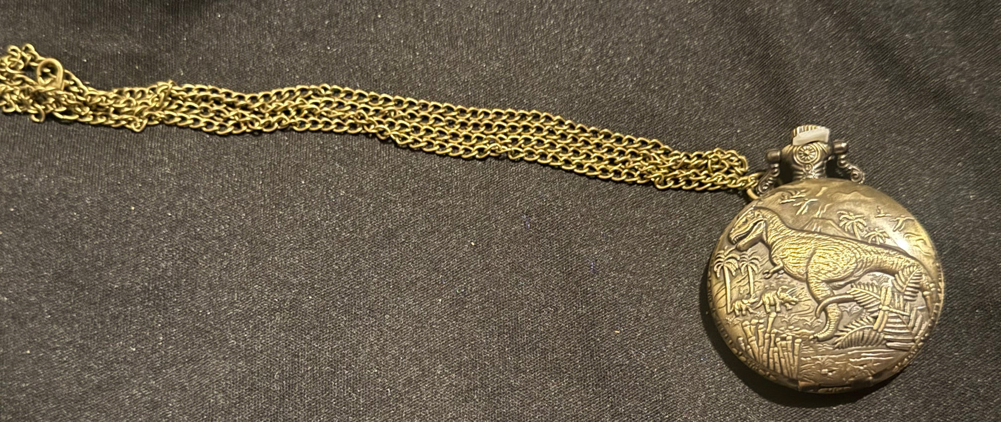 Dinosaur Vintage Pocket Watch