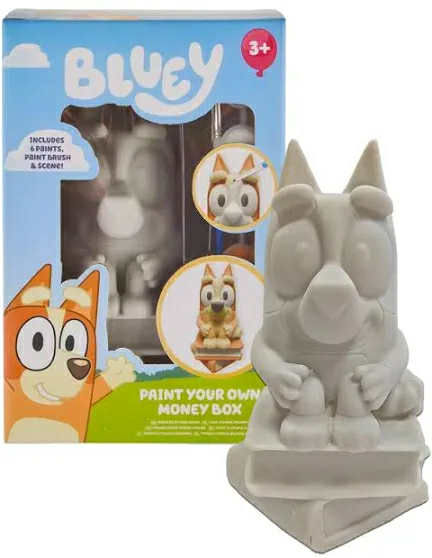 Bluey paint your own Bingo Money Box