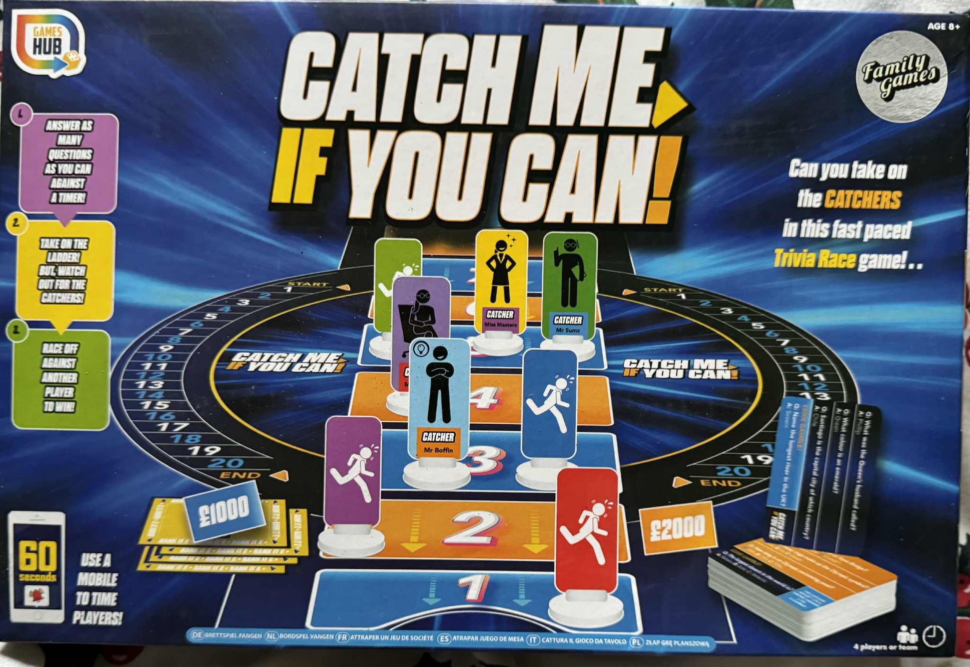 Catch Me if you Can Board Game