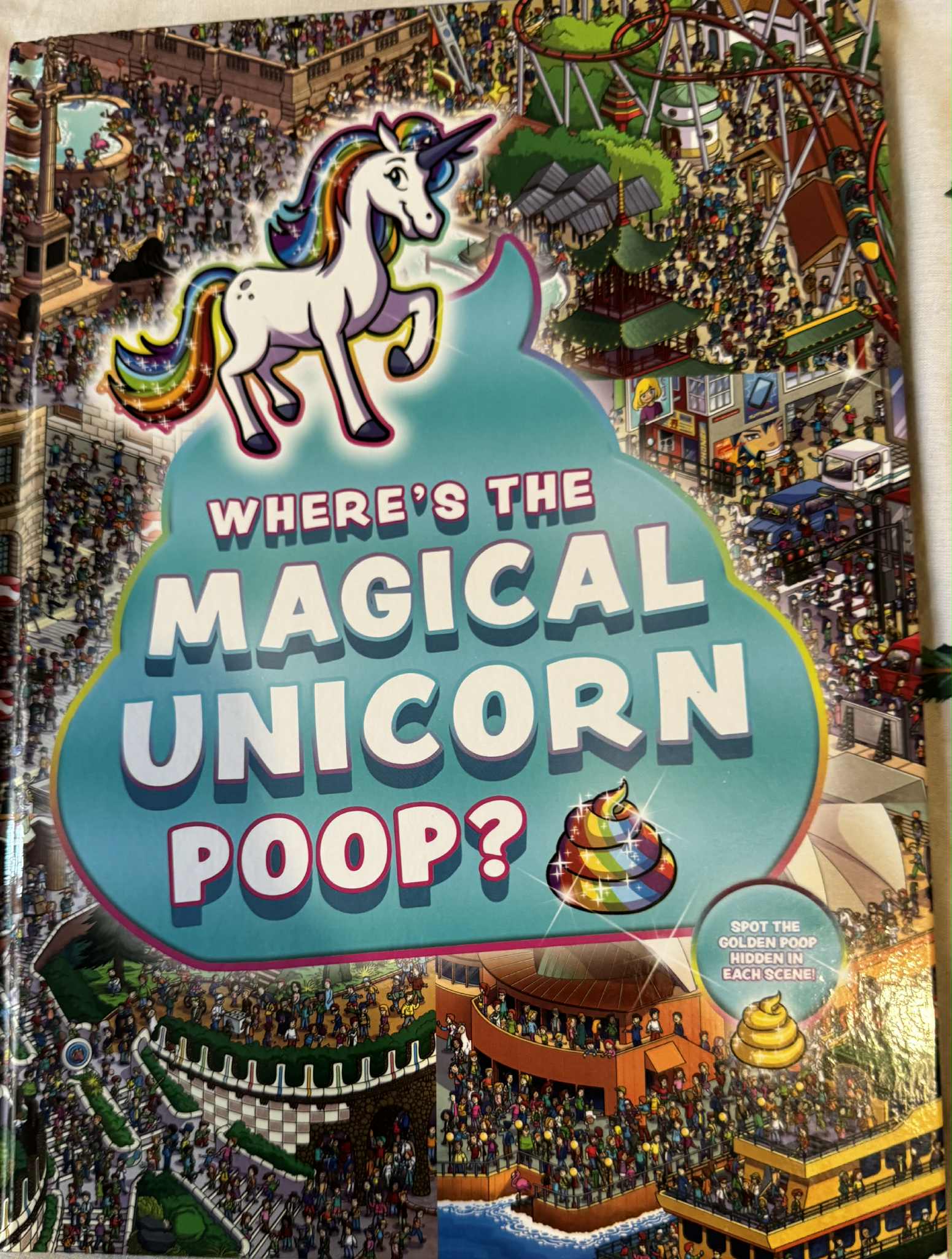 Where the Magical Unicorn Poop Puzzle Book