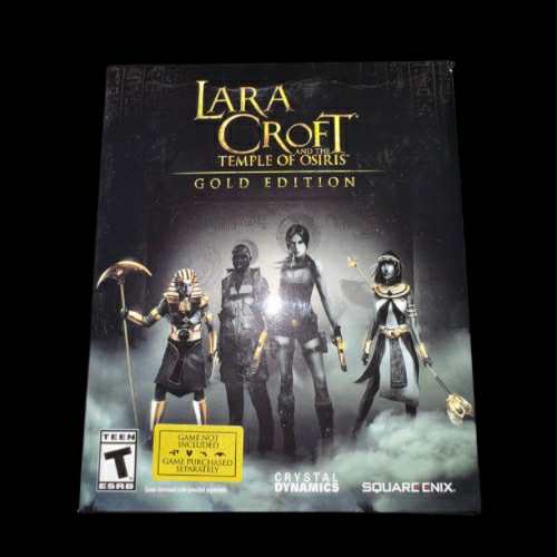 Laura Croft and the temp of Osiris Gold Edition Figure Set